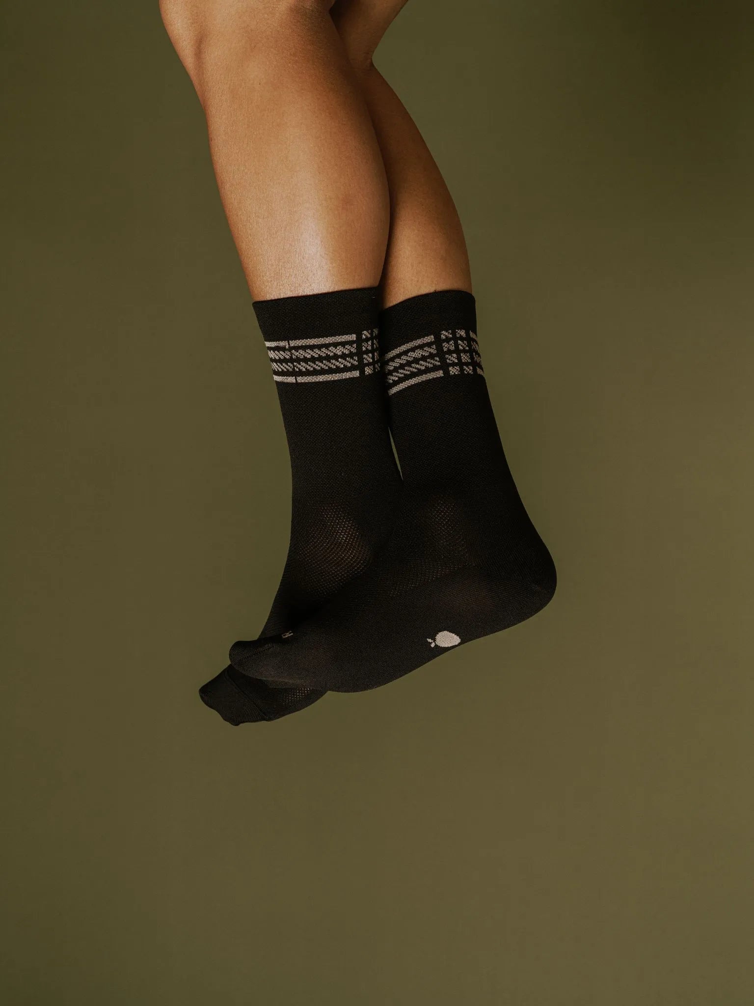 Contrast Check Socks
